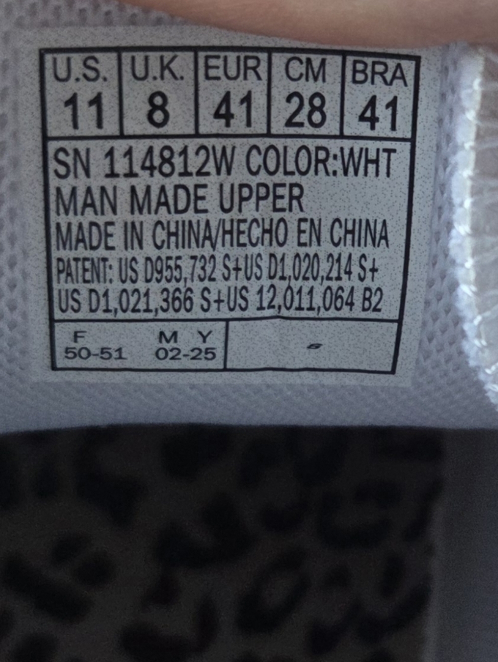 Skechers Women's Slip-ins BOBS Skip Cute White Sneakers Shoes Size 11 New! - Picture 7 of 7
